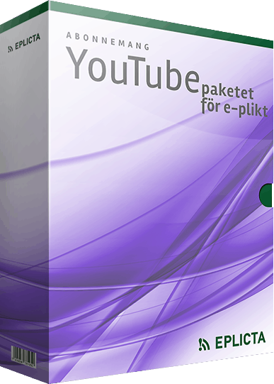 Abonnemang YouTube-paketet för e-plikt
